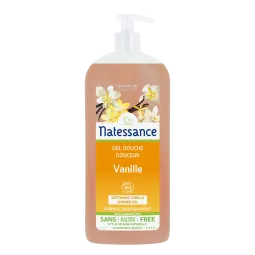Natessance Bio Gel Douche Vanille Fruitée 1Litre