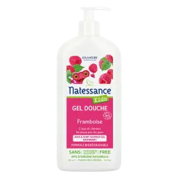 Natessance Bio Kids Shampooing Douche Framboise 500ml