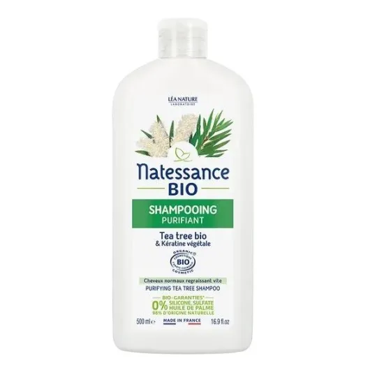Natessance Bio Shampooing Purifiant Tea Tree 500ml