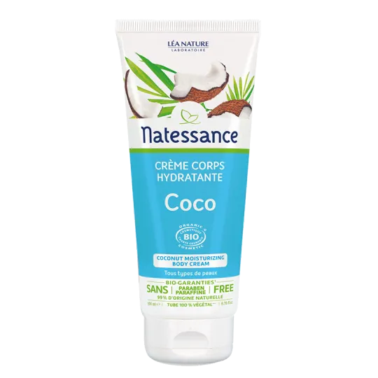 Natessance Crème Corps Coco Bio 200ml Natessance Crème Corps Coco Bio 200ml