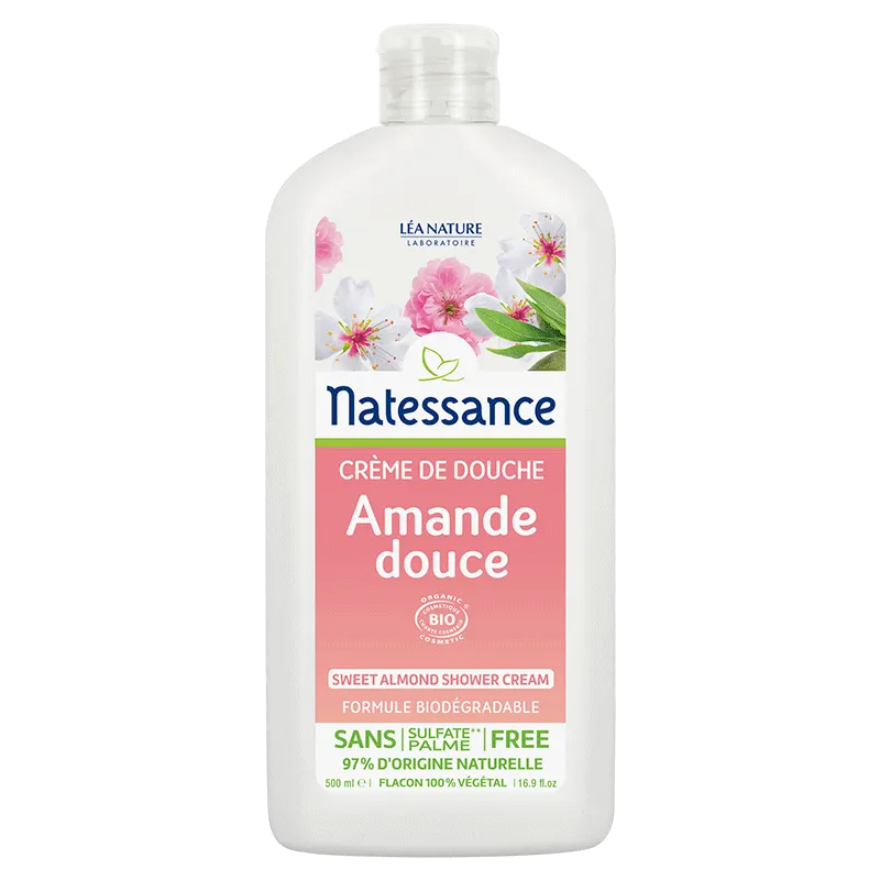 Natessance Crème de Douche Amande 500ml