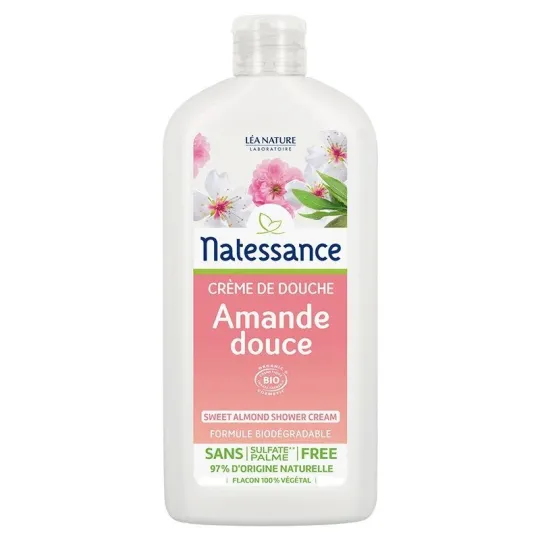 Natessance Crème de Douche Amande Bio 250ml Natessance Crème de Douche Amande Bio 250ml