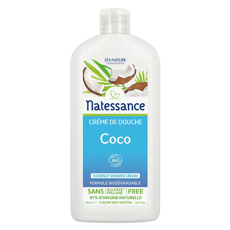 Natessance Crème de Douche Coco Bio 500ml Natessance Crème de Douche Coco Bio 500ml