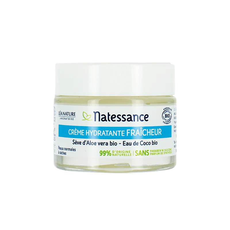 Natessance Crème Hydra Fraîcheur Bio 50ml Natessance Crème Hydra Fraîcheur Bio 50ml