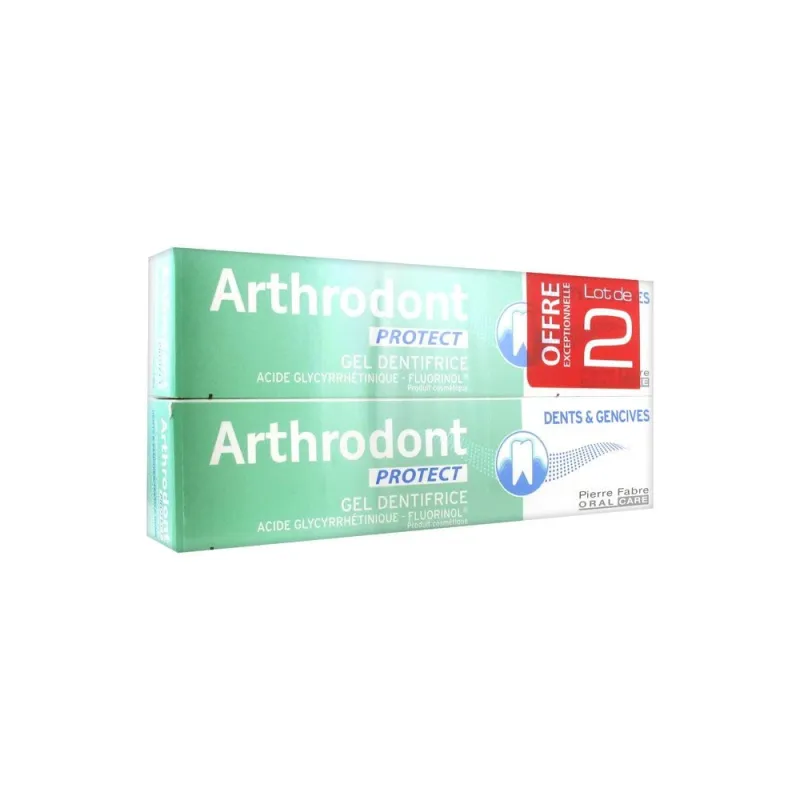 Arthrodont Protect Gel tube Lot 2x 75ml Arthrodont Protect Gel tube Lot 2x 75ml