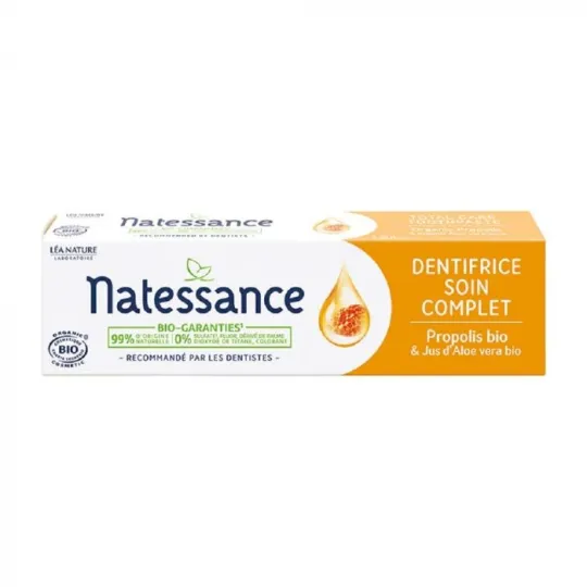 Natessance Dentifrice Soin Complet Bio 75ml Natessance Dentifrice Soin Complet Bio 75ml