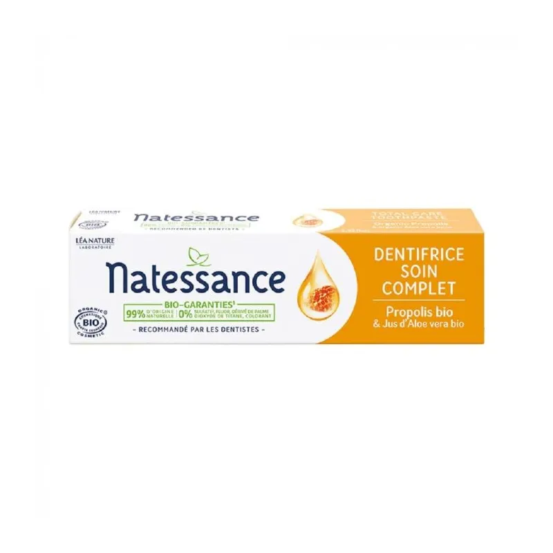 Natessance Dentifrice Soin Complet Bio 75ml Natessance Dentifrice Soin Complet Bio 75ml