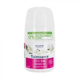 Natessance Déodorant Jasmin Bio Roll on 50ml