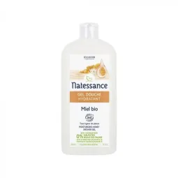Natessance Gel Douche Hydratant Miel Bio 500ml