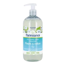 Natessance Gel Lavant Mains Douceur Fleurs de Coton 500ml