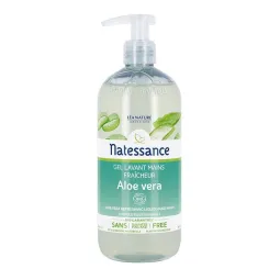 Natessance Gel Lavant Mains Fraîcheur Aloe Vera 500ml
