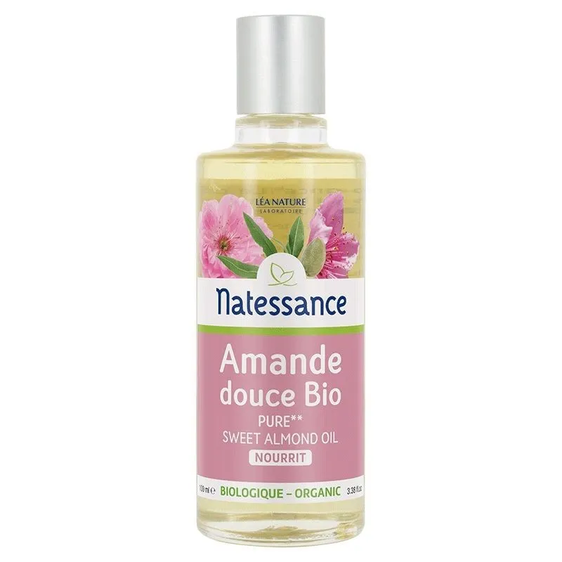 Natessance Huile d'Amande Douce Bio 100ml