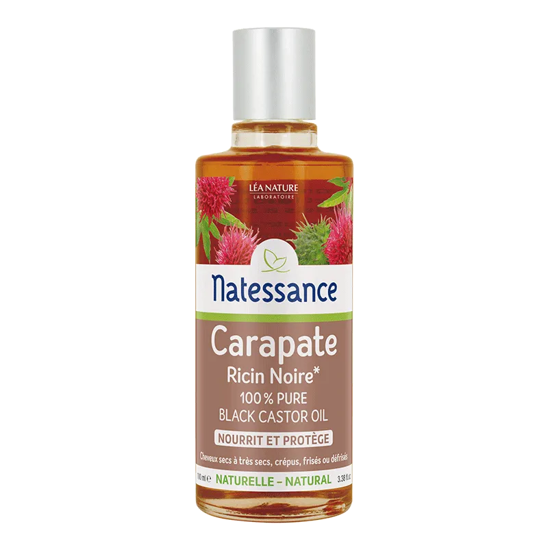 Natessance Huile de Carapate Ricin Noire 100ml