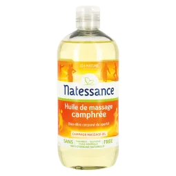 Natessance Huile de Massage Camphrée 500ml