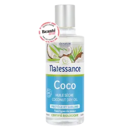 Natessance Huile Sèche Coco Bio 100ml