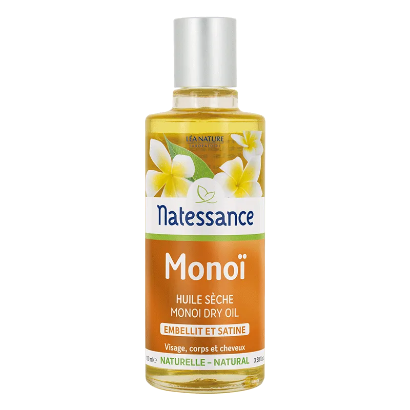 Natessance Huile Sèche Monoï 100ml Natessance Huile Sèche Monoï 100ml