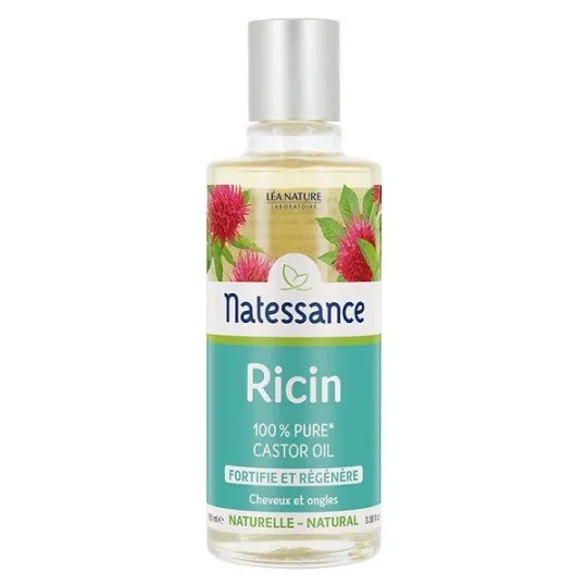 Natessance Huile Végétale de Ricin 100ml Natessance Huile Végétale de Ricin 100ml