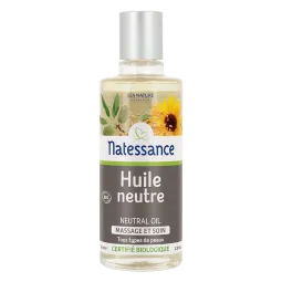 Natessance Huile Végétale Neutre Bio 100ml