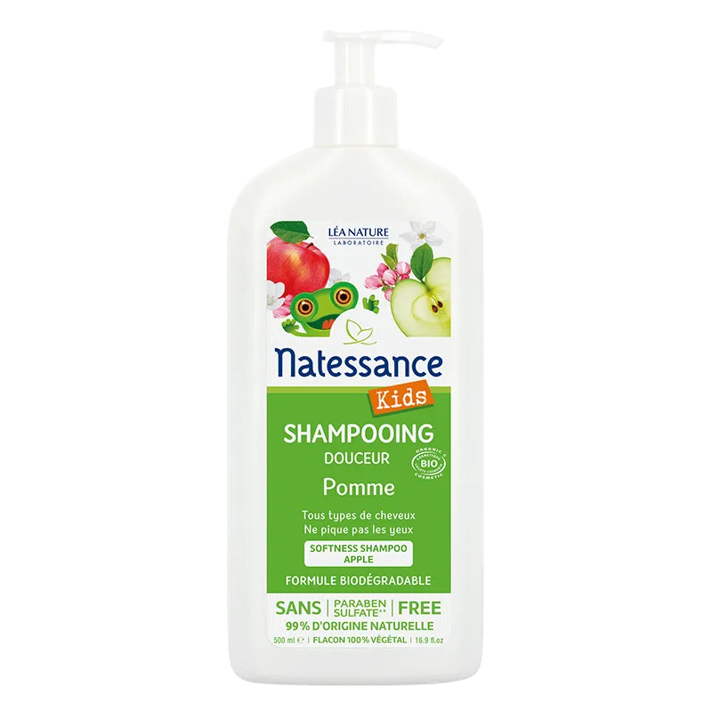 Natessance Kids Shampooing Enfant Pomme 500ml