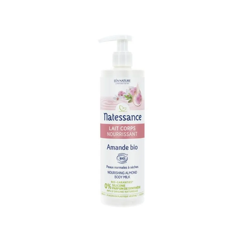 Natessance Lait Corps Nourrissant Amande Bio 400ml Natessance Lait Corps Nourrissant Amande Bio 400ml