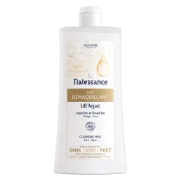 Natessance Lift Argan Lait Démaquillant Bio 400ml