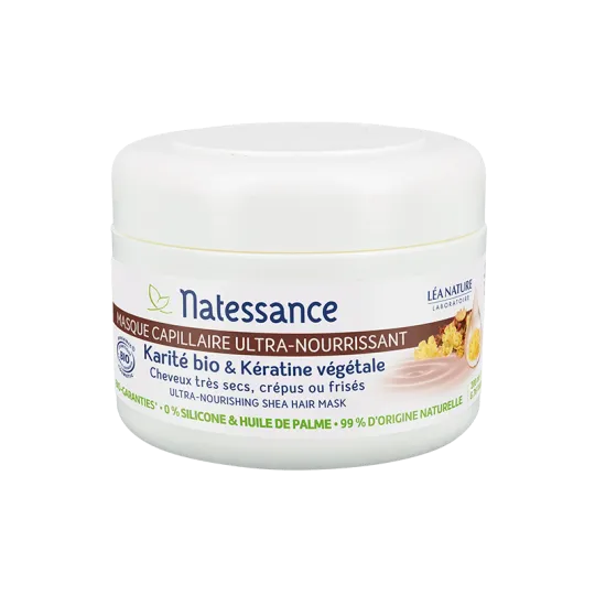 Natessance Masque Capillaire Ultra-nourrissant Bio 200ml Natessance Masque Capillaire Ultra-nourrissant Bio 200ml
