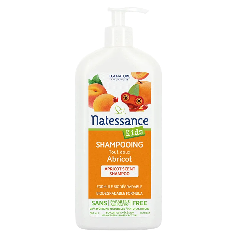 Natessance Shampooing Abricot Kids 500ml Natessance Shampooing Abricot Kids 500ml