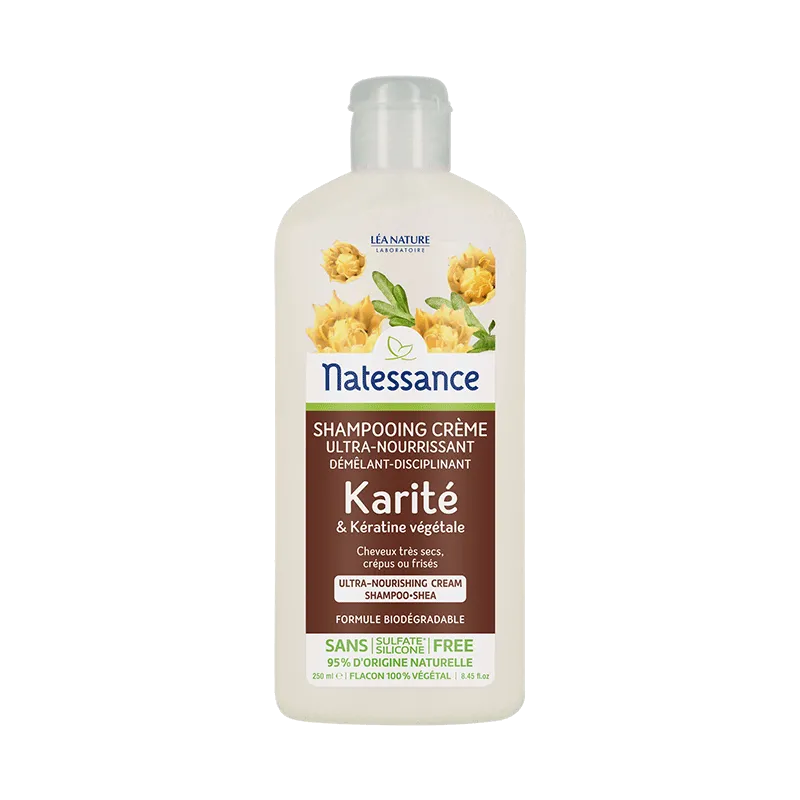 Natessance Shampooing Crème Karité 250ml Natessance Shampooing Crème Karité 250ml