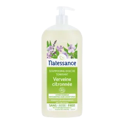 Natessance Shampooing Douche Verveine Citronnée 1 Litre