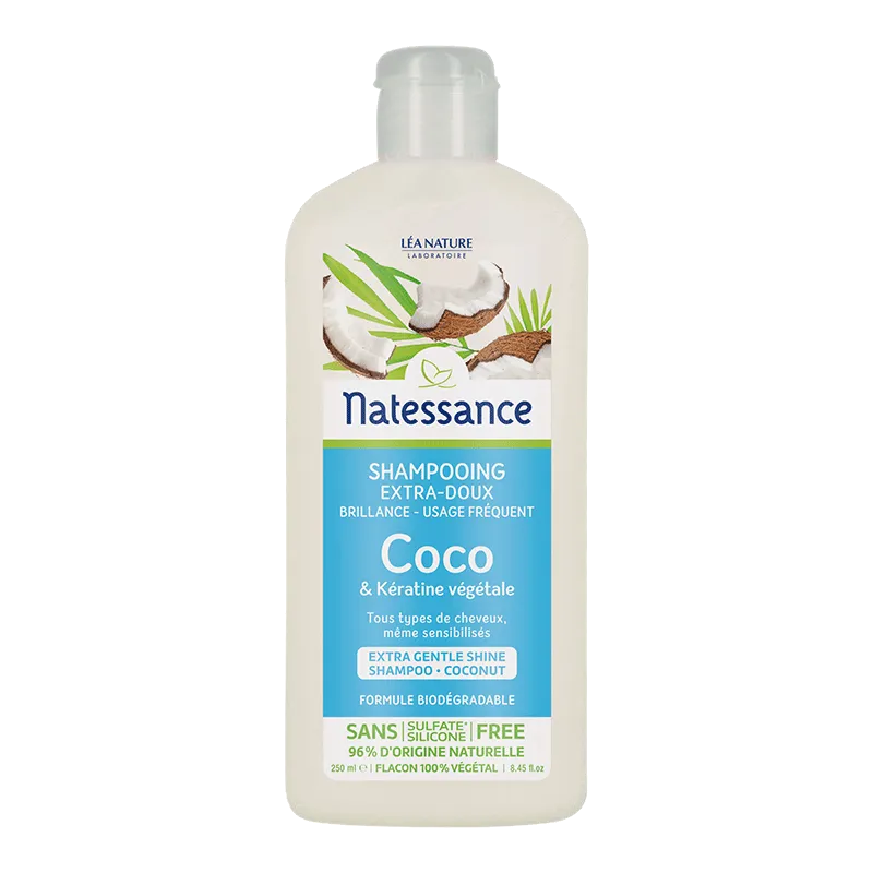 Natessance Shampooing Extra Doux Coco 250ml Natessance Shampooing Extra Doux Coco 250ml