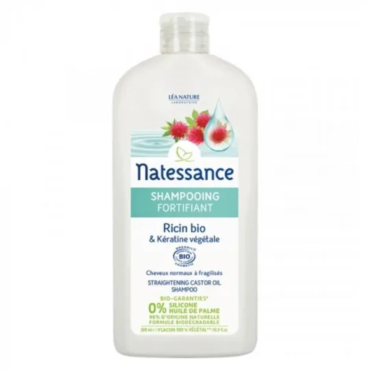 Natessance Shampooing Huile de Ricin Bio 500ml Natessance Shampooing Huile de Ricin Bio 500ml