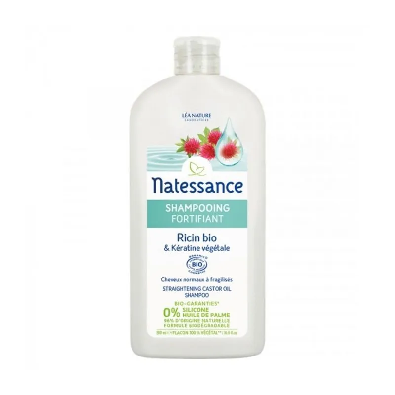 Natessance Shampooing Huile de Ricin Bio 500ml Natessance Shampooing Huile de Ricin Bio 500ml