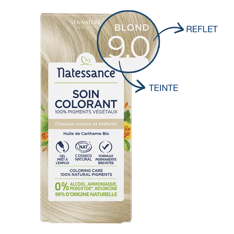 Natessance Soin Colorant 9.0 Blond Natessance Soin Colorant 9.0 Blond