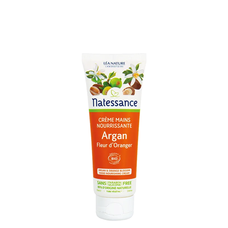 Natessance Soin Mains et Ongles Argan Bio 75ml