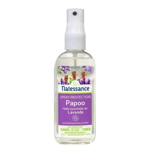 Natessance Spray Protecteur Papoo Répulsif Bio 100ml Natessance Spray Protecteur Papoo Répulsif Bio 100ml