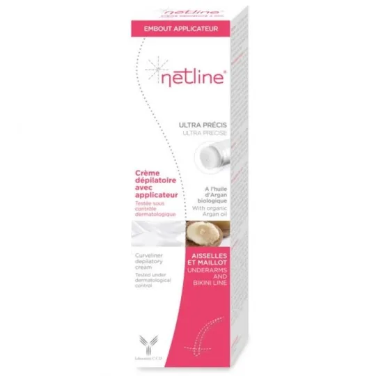 Netline Crème Dépilatoire Ultra Précis Aisselles Maillot 100ml Netline Crème Dépilatoire Ultra Précis Aisselles Maillot 100ml
