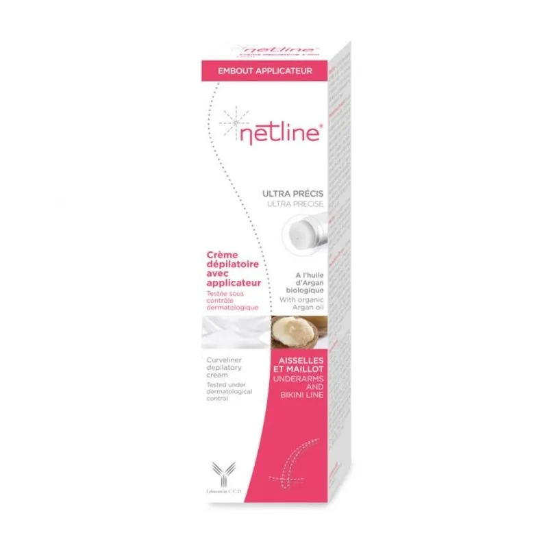 Netline Crème Dépilatoire Ultra Précis Aisselles Maillot 100ml Netline Crème Dépilatoire Ultra Précis Aisselles Maillot 100ml