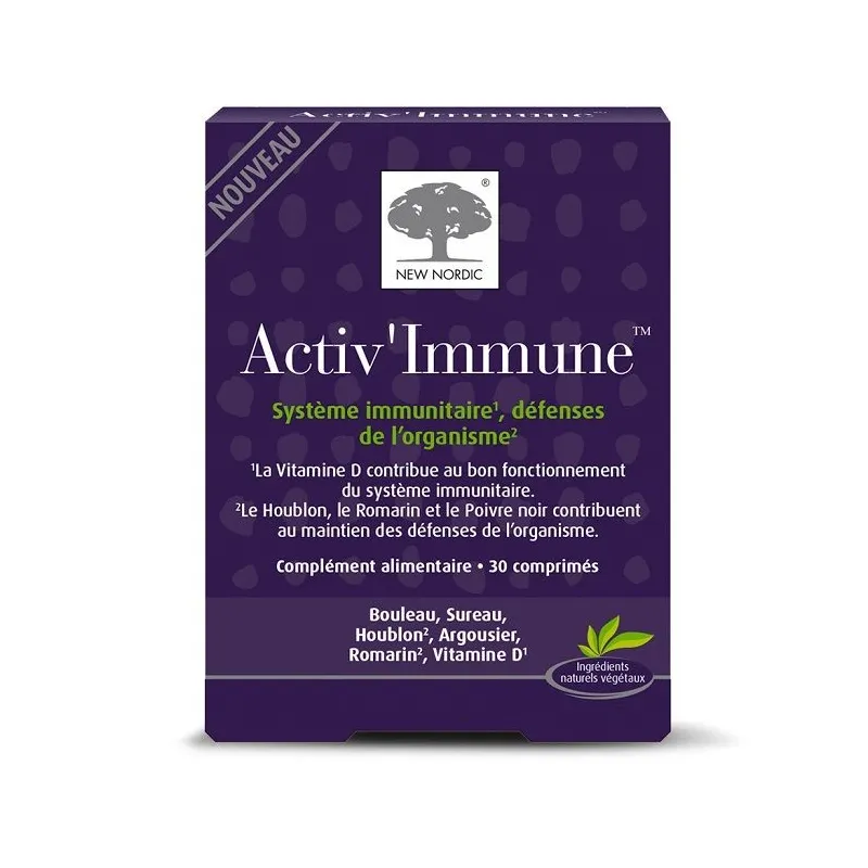 New Nordic Activ'Immune 30 Comprimés