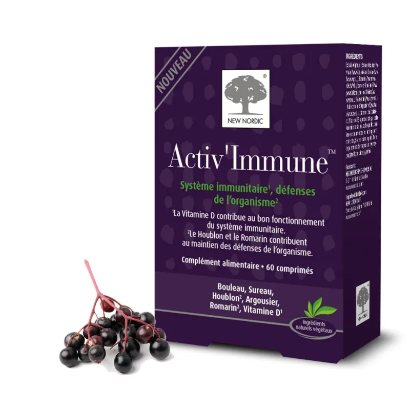 New Nordic Activ'Immune 60 Comprimés