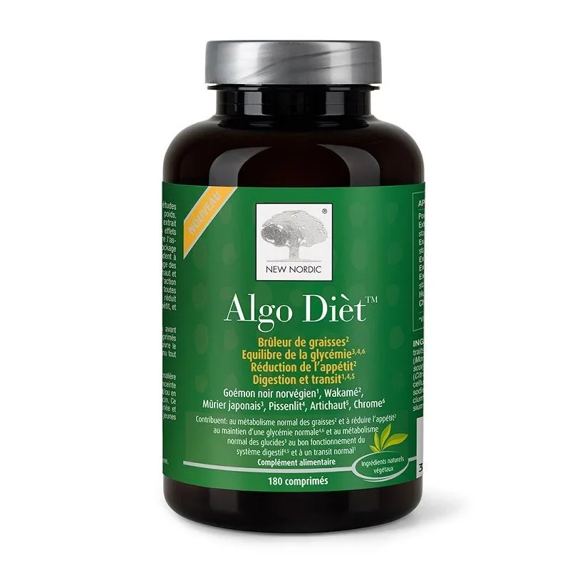 New Nordic Algo Diet 180 comprimés New Nordic Algo Diet 180 comprimés