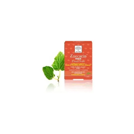 New Nordic Zuccarin Extra Fort 90comprimés New Nordic Zuccarin Extra Fort 90comprimés