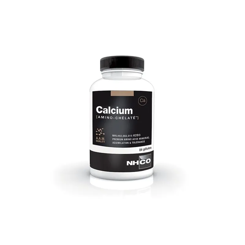 NH-CO Calcium Amino-Chélaté 84 gélules NH-CO Calcium Amino-Chélaté 84 gélules