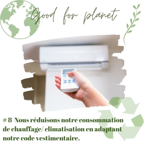 nous faisons attention à l'énergie