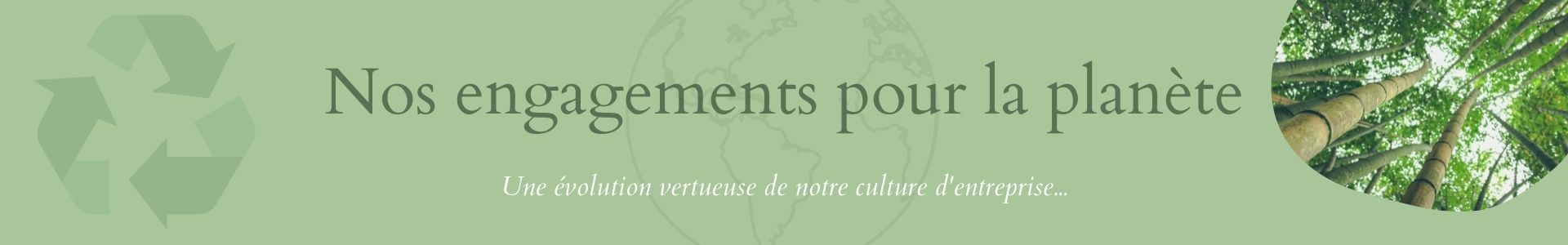 nos engagements pour la planète