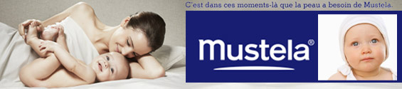 Lingettes et produits Mustela